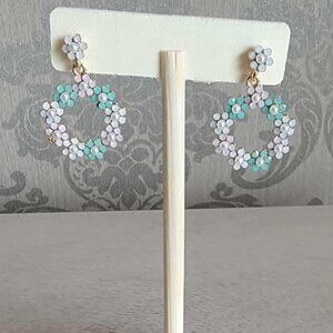 Flower Drop Earrings